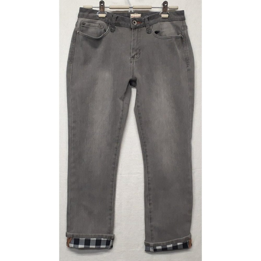 Original Weatherproof Vintage Womens Blue Jeans Slim Straight Fit 8 32x30 150454